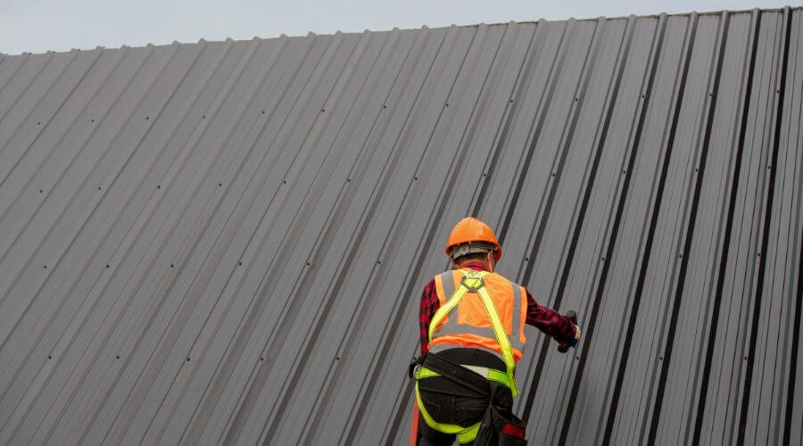 Professional metal roof installation services in Alamo, ND